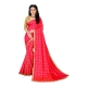 Generic Women's Sana Silk Bandhni Saree With Unstitched Blouse 5.5Mtr (Red) Generic Women's Sana Silk Bandhni Saree With Unstitched Blouse 5.5Mtr (Red)