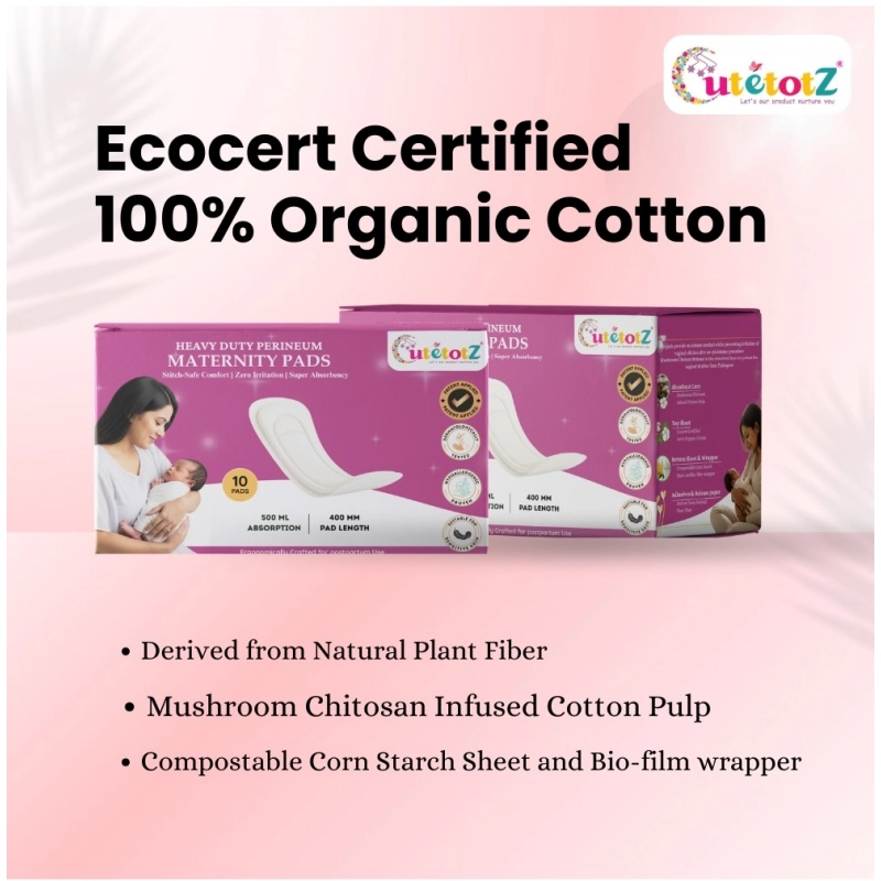 Generic CutetotZ Organic Cotton Maternity Pads