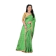 Generic Women's Sana Silk Bandhni Saree With Unstitched Blouse 5.5Mtr (Green) Generic Women's Sana Silk Bandhni Saree With Unstitched Blouse 5.5Mtr (Green)