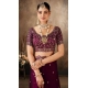 Generic Women's Silk Embroidered Saree With Unstitched Blouse 5.5Mtr (Wine) Generic Women's Silk Embroidered Saree With Unstitched Blouse 5.5Mtr (Wine)