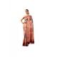 Generic Women's Faux_Silk Printed Saree With Unstitched Blouse 5.5Mtr (Peach)