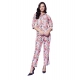 Generic Women's Polyester Floral 3-4th Sleeve Co-Ord Set (Multicolor) Generic Women's Polyester Floral 3-4th Sleeve Co-Ord Set (Multicolor)