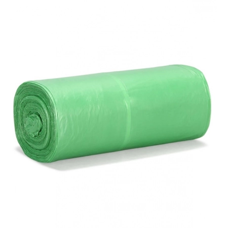 Generic Pack of 5 Biodegradeable Vegetable-Paper 19 x 21 Inches Garbage Bag (Green)