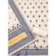 Generic Women's Banarasi Silk Printed Unstitched Salwar Suit Material With Dupatta (Grey, 3Mtrs)