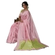 Generic Women's Linen Cotton Printed Saree With Unstitched Blouse 5.5Mtr (Pink) Generic Women's Linen Cotton Printed Saree With Unstitched Blouse 5.5Mtr (Pink)