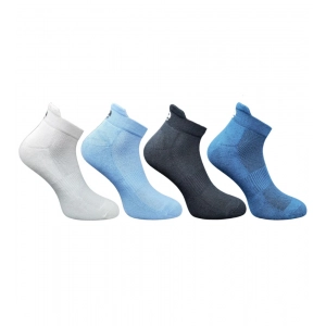 Generic 4_Pair Set Unisex Casual Cotton Printed Ankle Length Socks (Multicolor)