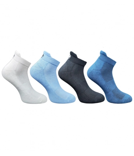 Generic 4_Pair Set Unisex Casual Cotton Printed Ankle Length Socks (Multicolor)