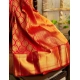 Generic Women's Soft Litchi Silk Jacquard Work Saree With Unstitched Blouse 5.5Mtr (Red) Generic Women's Soft Litchi Silk Jacquard Work Saree With Unstitched Blouse 5.5Mtr (Red)