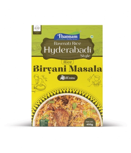 Generic Thannam Hydrabad Biryani Masala Powder With Rice (450GM)