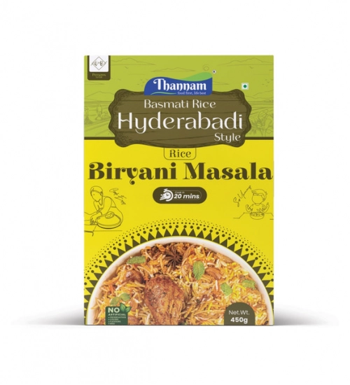 Generic Thannam Hydrabad Biryani Masala Powder With Rice (450GM)
