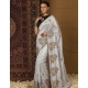 Generic Women's Viscose Silk Embroidered Saree With Unstitched Blouse 5.5Mtr (Grey) Generic Women's Viscose Silk Embroidered Saree With Unstitched Blouse 5.5Mtr (Grey)