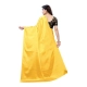 Generic Women's Satin Printed Saree With Unstitched Blouse 5.5Mtr (Yellow) Generic Women's Satin Printed Saree With Unstitched Blouse 5.5Mtr (Yellow)