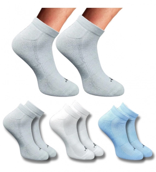 Generic 3_Pair Set Unisex Casual Cotton Printed Low Cut Socks (Multicolor)
