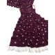Generic Women's Georgette Embellished Saree With Unstitched Blouse 5.5Mtr (Wine) Generic Women's Georgette Embellished Saree With Unstitched Blouse 5.5Mtr (Wine)