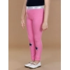 Generic Girl's Cotton Lycra Star Print Elasticated Leggings (Pink) Generic Girl's Cotton Lycra Star Print Elasticated Leggings (Pink)