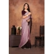 Generic Women's Chiffon Embroidred Saree With Unstitched Blouse 5.5Mtr (Beige)