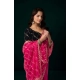 Generic Women's Net Sequence Saree With Unstitched Blouse 5.5Mtr (Pink) Generic Women's Net Sequence Saree With Unstitched Blouse 5.5Mtr (Pink)