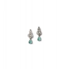 Generic Women's Brass Silver Plated Necklace set (Turquoise) Generic Women's Brass Silver Plated Necklace set (Turquoise)