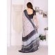 Generic Women's Linen Cotton Printed Saree With Unstitched Blouse 5.5Mtr (White & Black) Generic Women's Linen Cotton Printed Saree With Unstitched Blouse 5.5Mtr (White & Black)