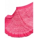 Generic Women's Georgette Printed Saree With Unstitched Blouse 5.5Mtr (Pink)