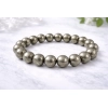 Generic Natural Crystal 8mm Pyrite Bracelet (Grey) Generic Natural Crystal 8mm Pyrite Bracelet (Grey)