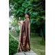 Generic Women's Faux_Banarasi Lining Pattern Saree With Unstitched Blouse 5.5Mtr (Light_Brown) Generic Women's Faux_Banarasi Lining Pattern Saree With Unstitched Blouse 5.5Mtr (Light_Brown)