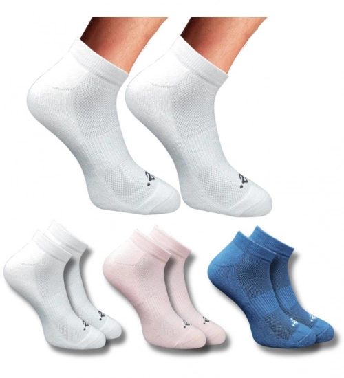 Generic 3_Pair Set Unisex Casual Cotton Printed Low Cut Socks (Multicolor)