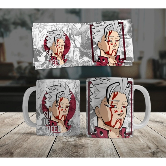 Generic Anime Ban (Sin of Greed) Ceramic Printed Coffee Mug (White) Generic Anime Ban (Sin of Greed) Ceramic Printed Coffee Mug (White)