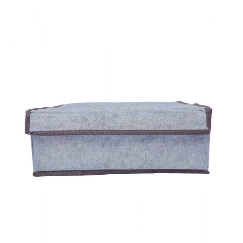 Generic Polypropylene 3 Divider Storage Box (Multicolor)