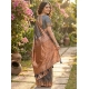Generic Women's Linen Cotton Printed Saree With Unstitched Blouse 5.5Mtr (Grey) Generic Women's Linen Cotton Printed Saree With Unstitched Blouse 5.5Mtr (Grey)