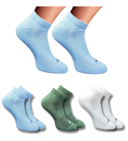 Generic 3_Pair Set Unisex Casual Cotton Printed Low Cut Socks (Multicolor)