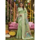 Generic Women's Linen Cotton Floral Embroidered Saree With Unstitched Blouse 5.5Mtr (Light Green) Generic Women's Linen Cotton Floral Embroidered Saree With Unstitched Blouse 5.5Mtr (Light Green)