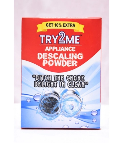 Generic TRY2ME Washing Machine - Appliance Descaling powder (White)