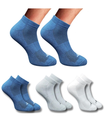 Generic 3_Pair Set Unisex Casual Cotton Printed Low Cut Socks (Multicolor)