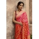 Generic Women's Soft Litchi Silk Jacquard Work Saree With Unstitched Blouse 5.5Mtr (Red) Generic Women's Soft Litchi Silk Jacquard Work Saree With Unstitched Blouse 5.5Mtr (Red)