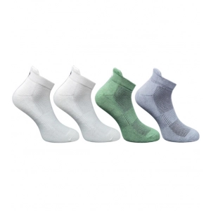 Generic 4_Pair Set Unisex Casual Cotton Printed Ankle Length Socks (Multicolor)