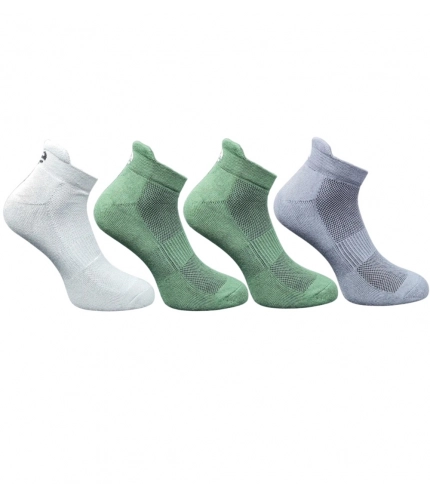 Generic 4_Pair Set Unisex Casual Cotton Printed Ankle Length Socks (Multicolor)