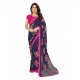 Generic Women's Georgette Printed Saree With Unstitched Blouse 5.5Mtr (Blue) Generic Women's Georgette Printed Saree With Unstitched Blouse 5.5Mtr (Blue)
