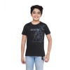 Generic Boy's Cotton Grapic Printed Round Neck T-Shirt (Black) Generic Boy's Cotton Grapic Printed Round Neck T-Shirt (Black)