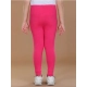Generic Girl's Cotton Lycra Solid Elasticated Leggings (Pink) Generic Girl's Cotton Lycra Solid Elasticated Leggings (Pink)