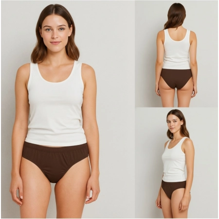 Generic Pack of_3 Women's Cotton Solid Hipster Panty (Multicolor) Generic Pack of_3 Women's Cotton Solid Hipster Panty (Multicolor)