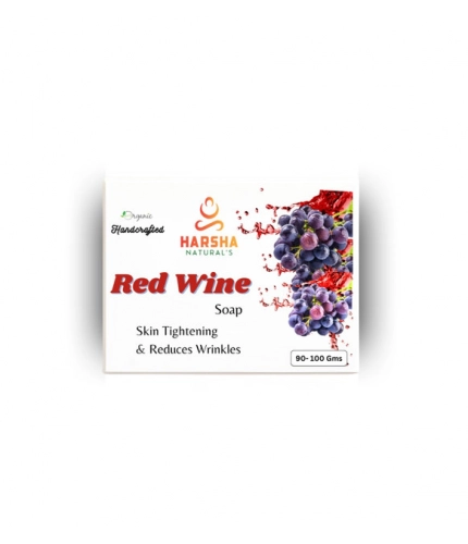 Generic Pack Of_2 Harsha Natural - Red wine Soap (100GM)
