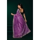 Generic Women's Net Sequence Saree With Unstitched Blouse 5.5Mtr (Lavender) Generic Women's Net Sequence Saree With Unstitched Blouse 5.5Mtr (Lavender)