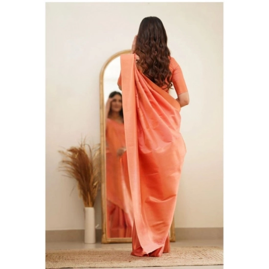 Generic Women's Soft Litchi Silk Jacquard Work Saree With Unstitched Blouse 5.5Mtr (Dark Pink) Generic Women's Soft Litchi Silk Jacquard Work Saree With Unstitched Blouse 5.5Mtr (Dark Pink)