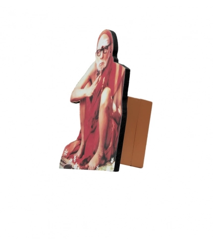Generic Wooden Kanchi Sri Sankaracharya Maha Periyava Table Top Devotional Player (Multicolor)