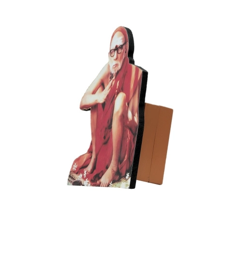 Generic Wooden Kanchi Sri Sankaracharya Maha Periyava Table Top Devotional Player (Multicolor)