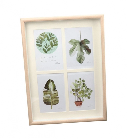 Generic Acrylic Four Collage In One Frame To Add Any Images (Multicolor)