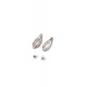 Generic Women's Brass Silver Plated Necklace set (Pink) Generic Women's Brass Silver Plated Necklace set (Pink)