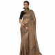 Generic Women's Viscose Silk Embroidered Saree With Unstitched Blouse 5.5Mtr (Brown) Generic Women's Viscose Silk Embroidered Saree With Unstitched Blouse 5.5Mtr (Brown)