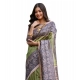 Generic Women's Faux_Tussar Ethnic_Print Saree With Unstitched Blouse 5.5Mtr (Olive) Generic Women's Faux_Tussar Ethnic_Print Saree With Unstitched Blouse 5.5Mtr (Olive)